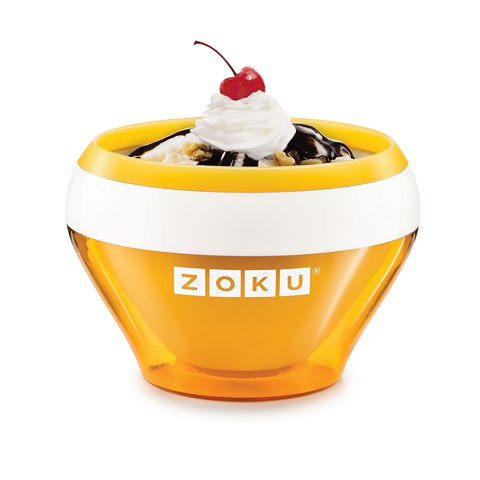 ZOKU快速製冰淇淋機-橘色