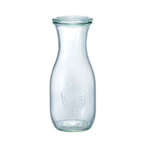 德國Weck_764玻璃瓶附玻璃蓋 Juice Jar [530ml]