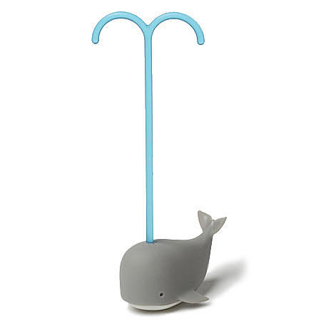 鯨魚 泡茶器-灰