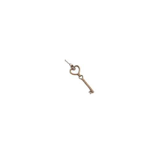 金屬復古吊墜書籤-鑰匙